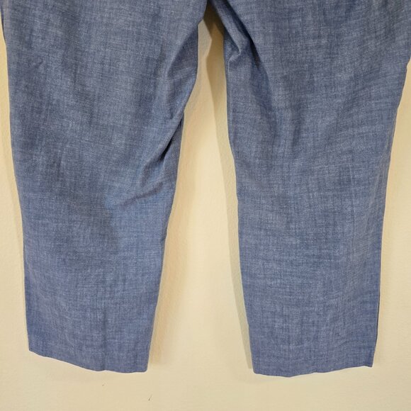 Talbots Sky Blue Perfect Cropped Pants Size 16 - Picture 9 of 16